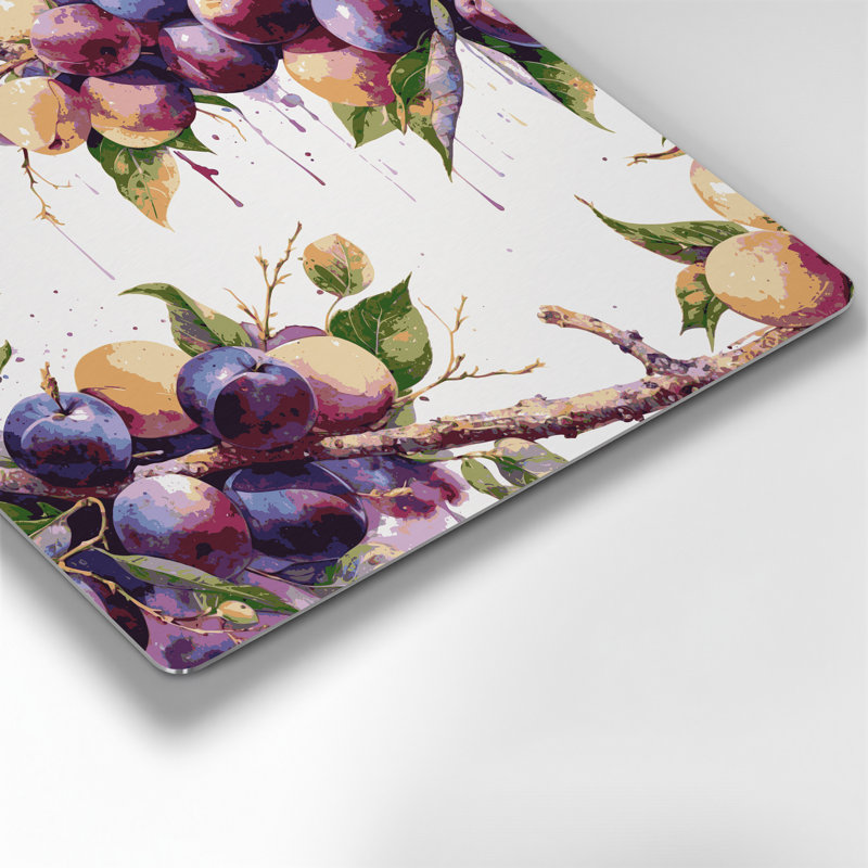 Art mural en métal Fruit, H 12 po x l 12 po