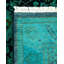 Tapis unique vert / noir 3 pi 2 po x 12 pi Yoandry