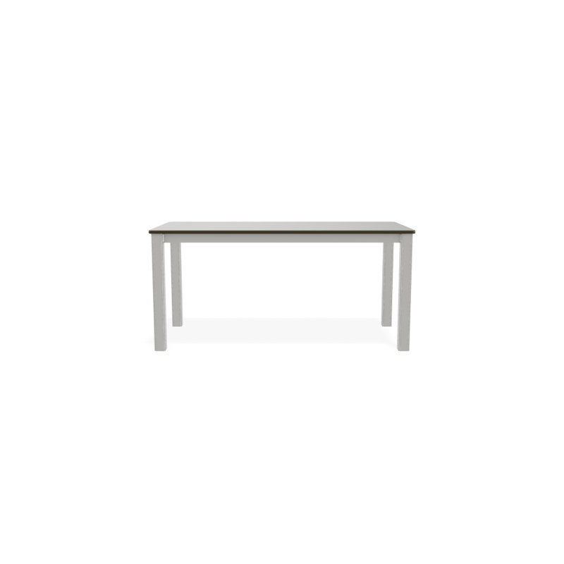 Robinett Outdoor Coffee Table, Textured Snow, Beachwood P40