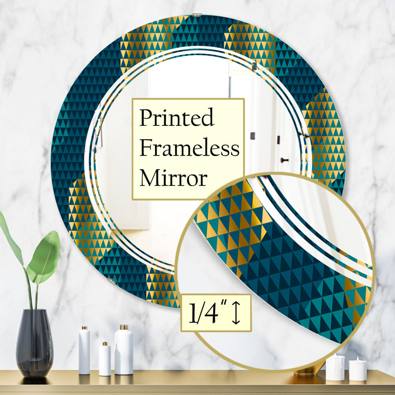Miroir mural Triple C, 31,5 po x 31,5 po