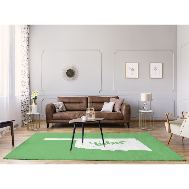 Tapis en poly-chenille oklahoma tulsa, Rectangle 9 pi x 12 pi