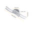 LED 4-Light Flush Mount Ceiling Light-1559501847