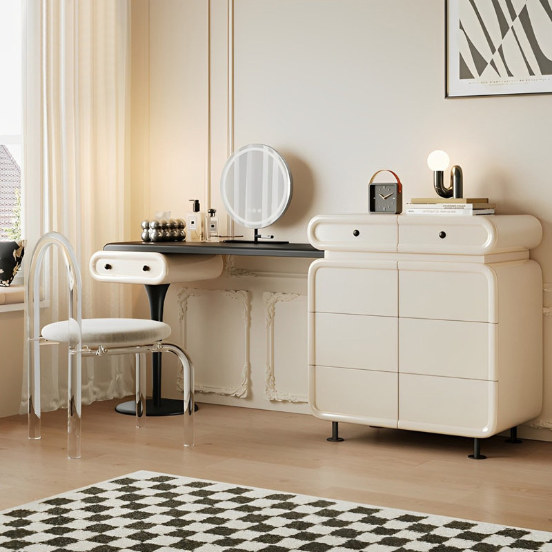 Modern minimalist bedroom dressing table