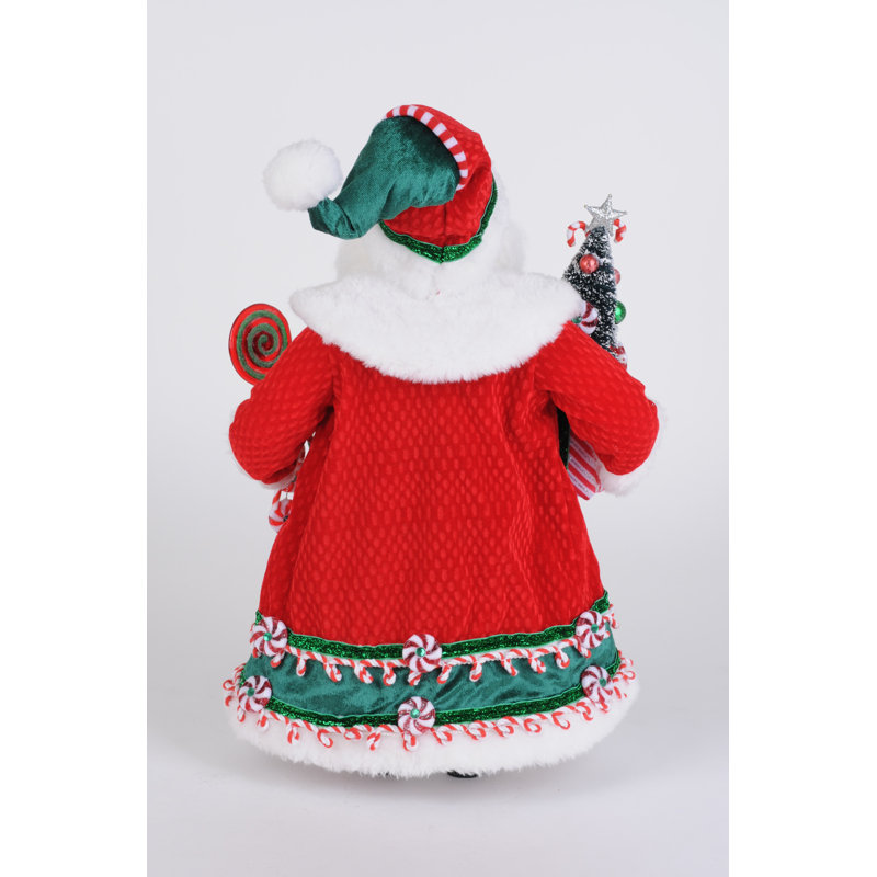 Peppermint Swirl Santa