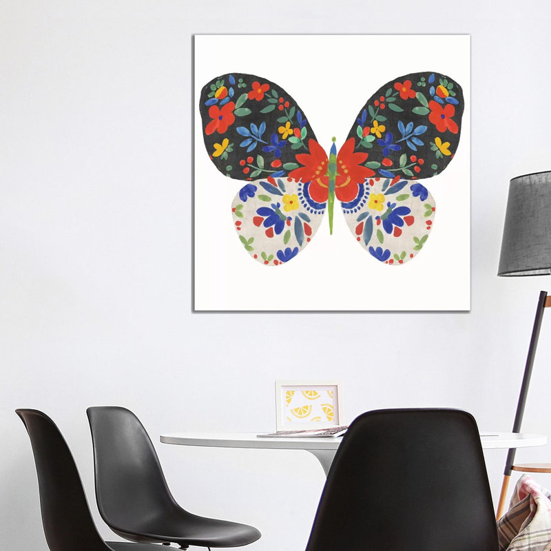 Flying Blossom I 1 Piece Wrapped Canvas Wall Art, 93.98 cm H x 93.98 cm W x 1.91 cm D