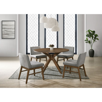 Atiba 4 - Person Four Leg Base Dining Set