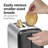 Hamilton Beach Compact 2 Slice Toaster With Wide Slots