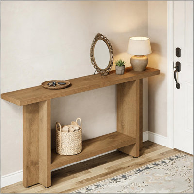 Double-Layer Storage Sofa Table,Hallway Table,Console Table