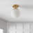 Statler Glass Semi Flush Mount-2010117114