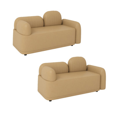 Faux Leather Upholstered Bench