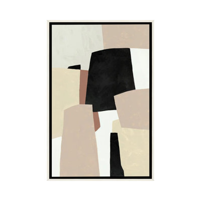 «Blocked Neutral II», reproduction d'art sur toile encadrée