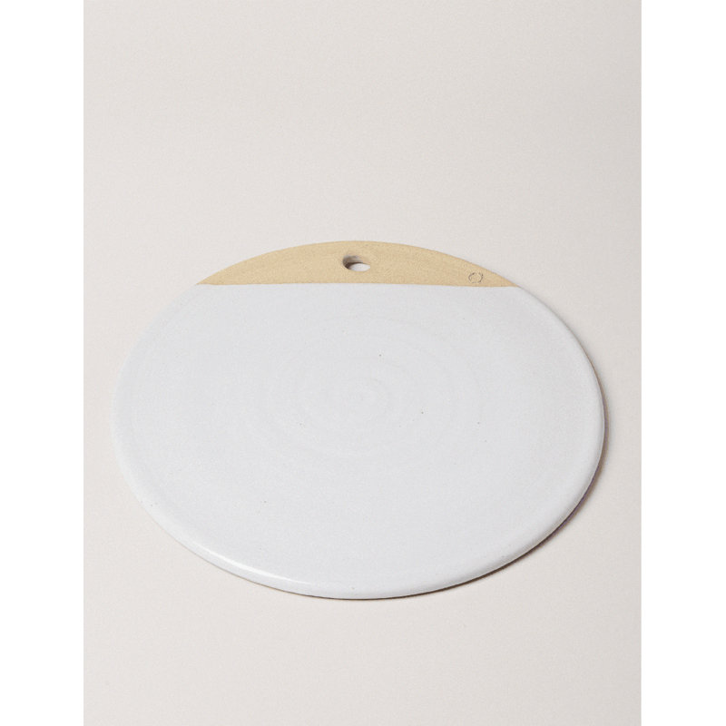 Stoneware Cheese Board, Medium - 10"