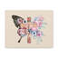 «Faith Cross Pastel Flower», art textuel sur toile tendue-1222839863