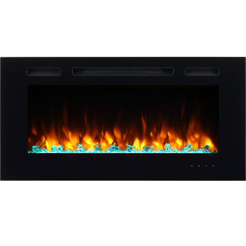 Foyer électrique encastré 40 po Puraflame Alice, H 20,27 po x l 40,55 po X P 5,9 po