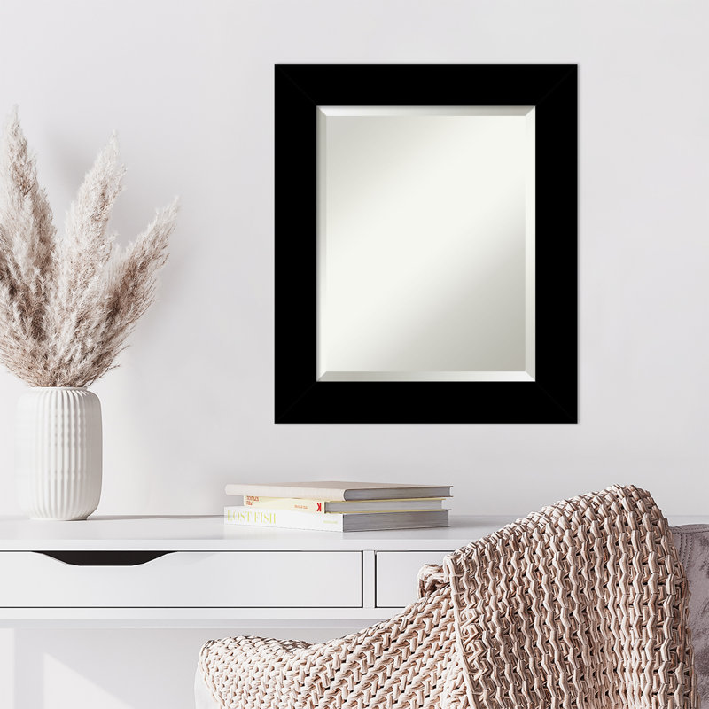 Miroir mural Basic Basic, Noir, 29.5" x 23.5"