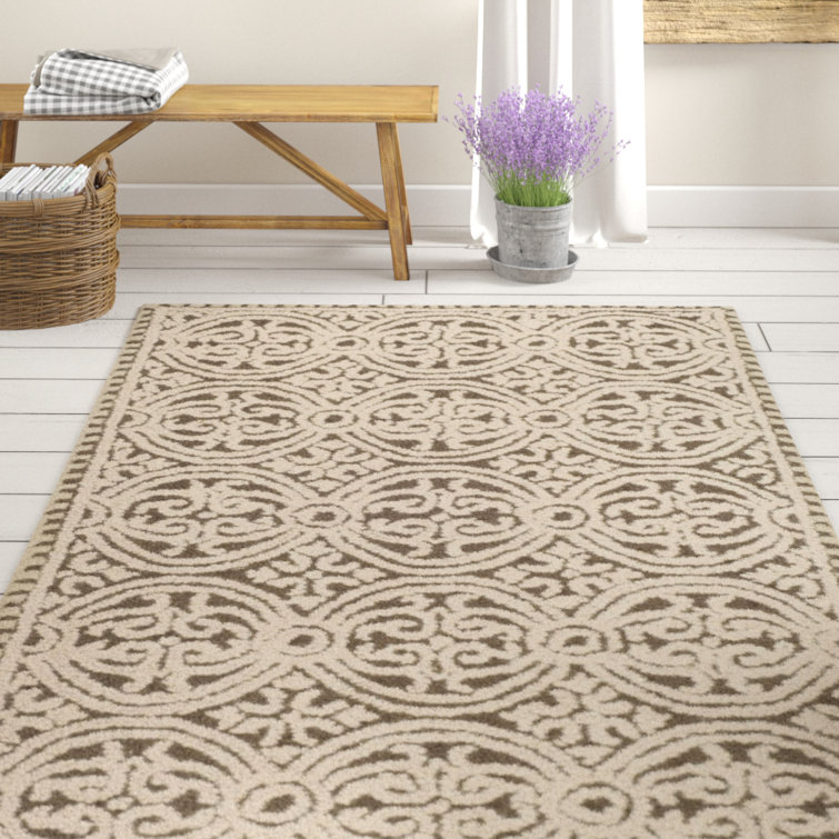 Sadik Hand Tufted Wool Geometric Rug