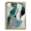 Turquoise Waters II, reproduction encadrée de qualité supérieure - prête à être accrochée-88103471-88103472