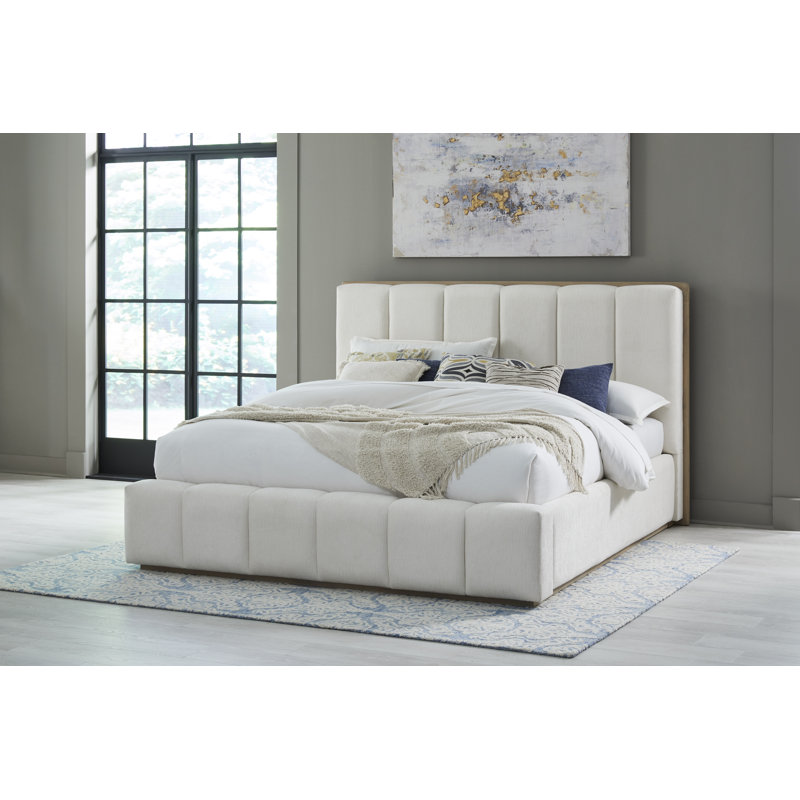 Lit plateforme tapissier Atmane, Roi