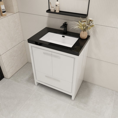 Enochville 30" Single Bathroom Vanity Set