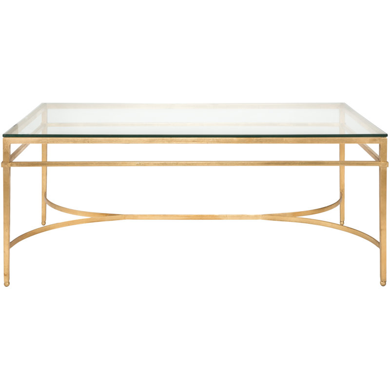 Vera Coffee Table, Gold