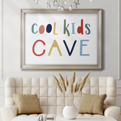 «Cool Kids Cave», impression sur toile encadrée