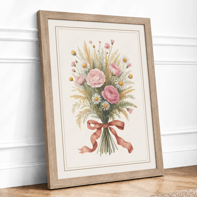 Gathered Blooms Botanical - Framed Print