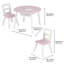 Kids 3 Piece Round Table and Chair Set-21330785