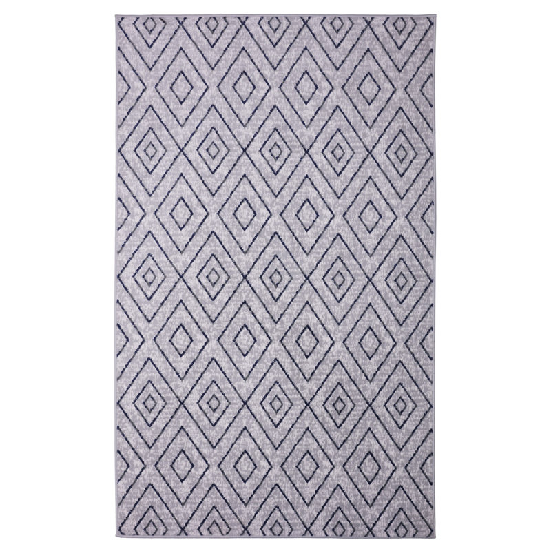Tapis gris Gotthard, Rectangle 3 pi 6 po x 5 pi 6 po