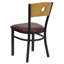Chaise de restaurant en métal Prompton-2120824039