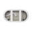 59 Inch Bathtub in Glossy White with Trim-105508663