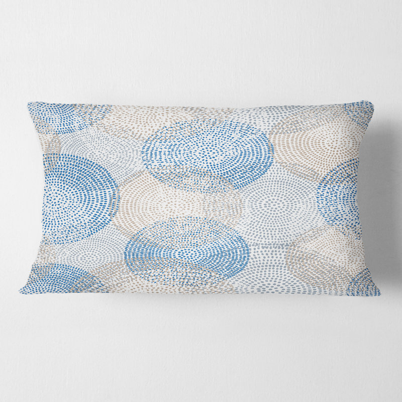 Coussin décoratif abstrait rétro I - Mid-Century