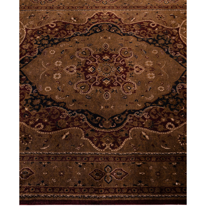 Overdyed One-of-a-Kind 4' 5" X 7' 4" Hand Knotted Area Rug
