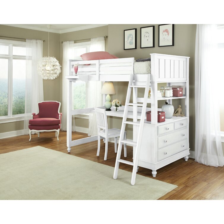 Cama Luxury Solid Wood Loft infantil moderno combinado beliche Bed