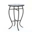 Table d'appoint élégante avec plateau en mosaïque
