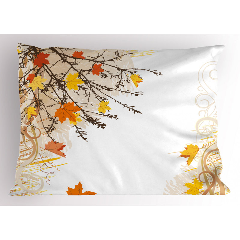 Polyester Floral Sham Set, Twin