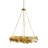 Laurel Chandelier-Brass