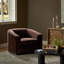 Presley Upholstered Swivel Chair-1747125843