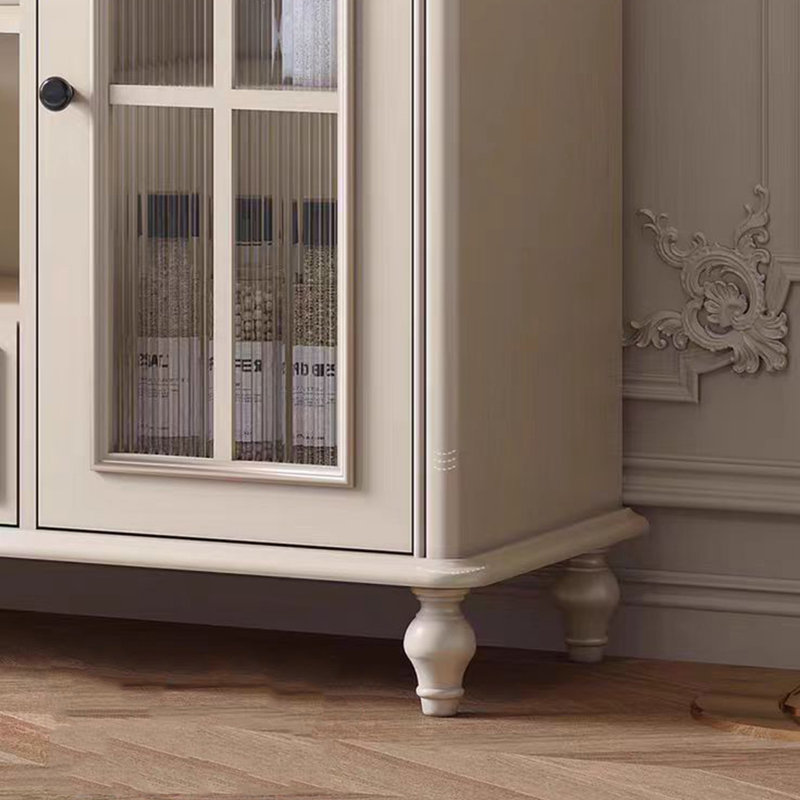 Armoire de rangement de style crème