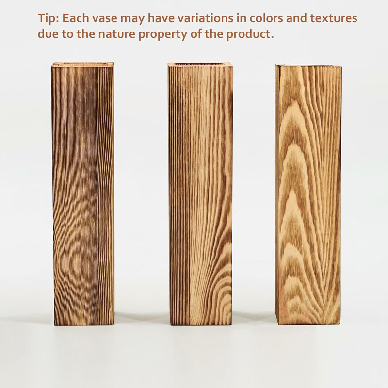 Doresha Wood Wall Vase