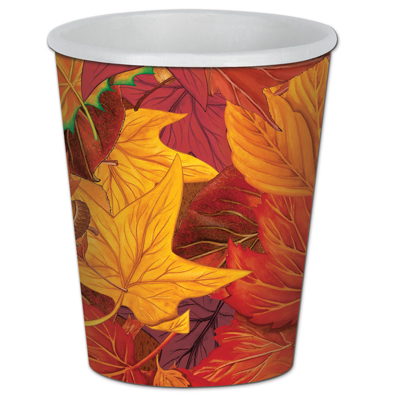 Disposable Paper Thanksgiving Cups
