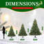 Arbre de Noël artificiel 7 pi pré-éclairé-2039569537