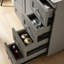 Ensemble de meuble-lavabo simple 24 po Ebony