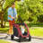 Pawhut Foldable Pet Stroller with Detachable Carrier