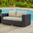 Convene Wicker Rattan Outdoor Patio Loveseat by Modway-1015911294