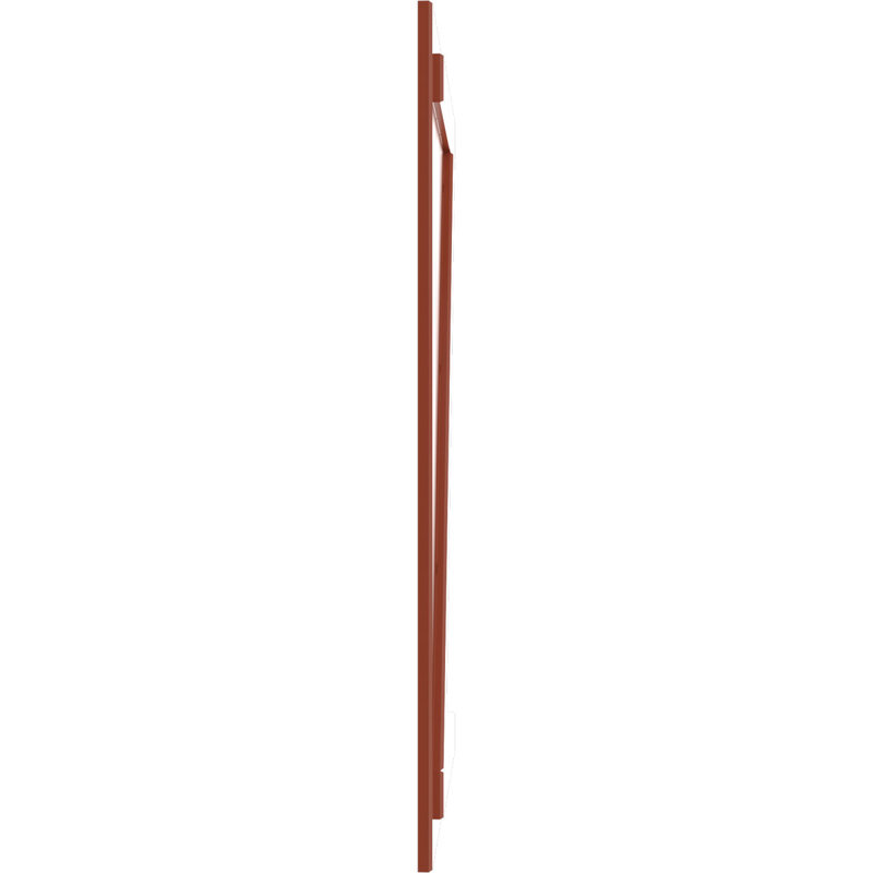 Volets à panneau plat, 21.5", Feuilles colorées, 75"