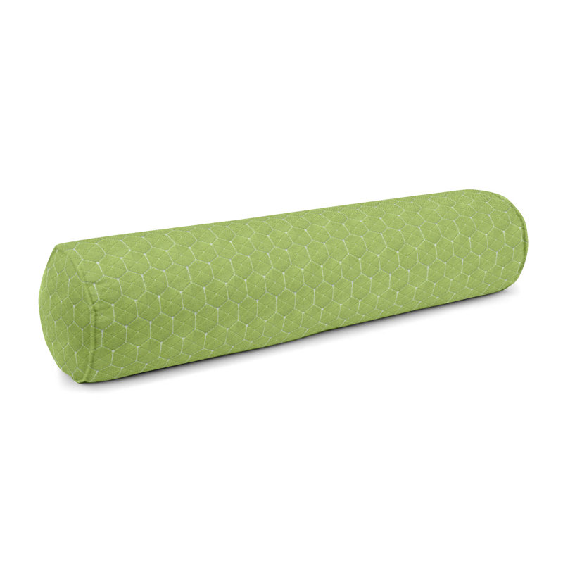 Coussin de traversin, Orange, H 9 po x l 48 po