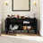 60" Wood Mid Century Modern Sideboard With Adjustable Shelves-116480062