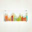 Art mural en verre Sticks