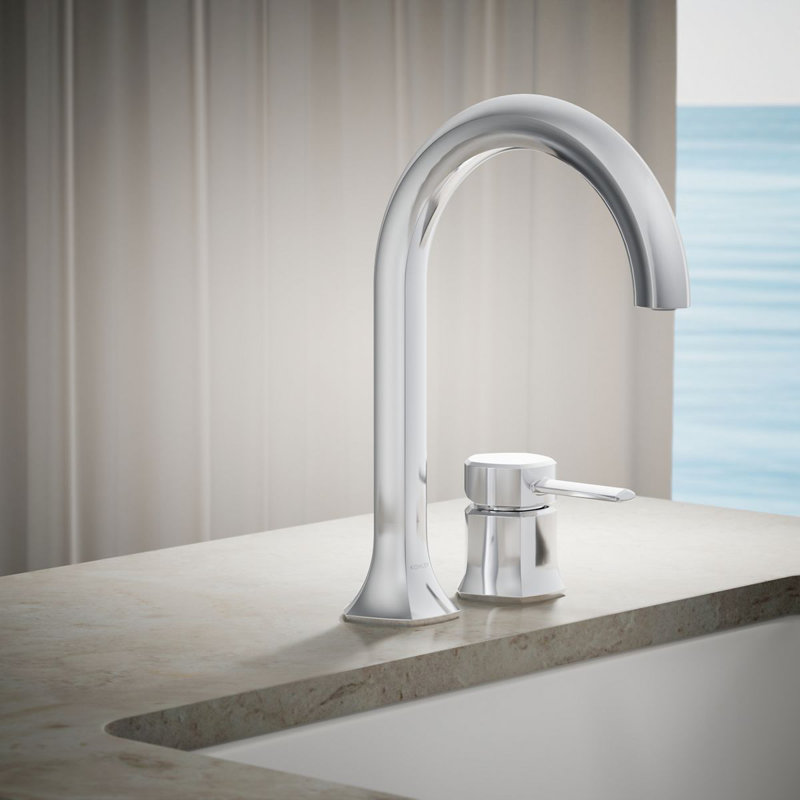 Poignée de salle de bain l 2,25 "x H 3,38" Occasion, Chrome poli