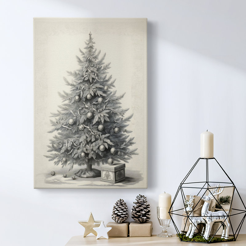 Art des Fêtes de Noël - Toile tendue avec châssis CDLxxxix, H 27 po x l 18 po
